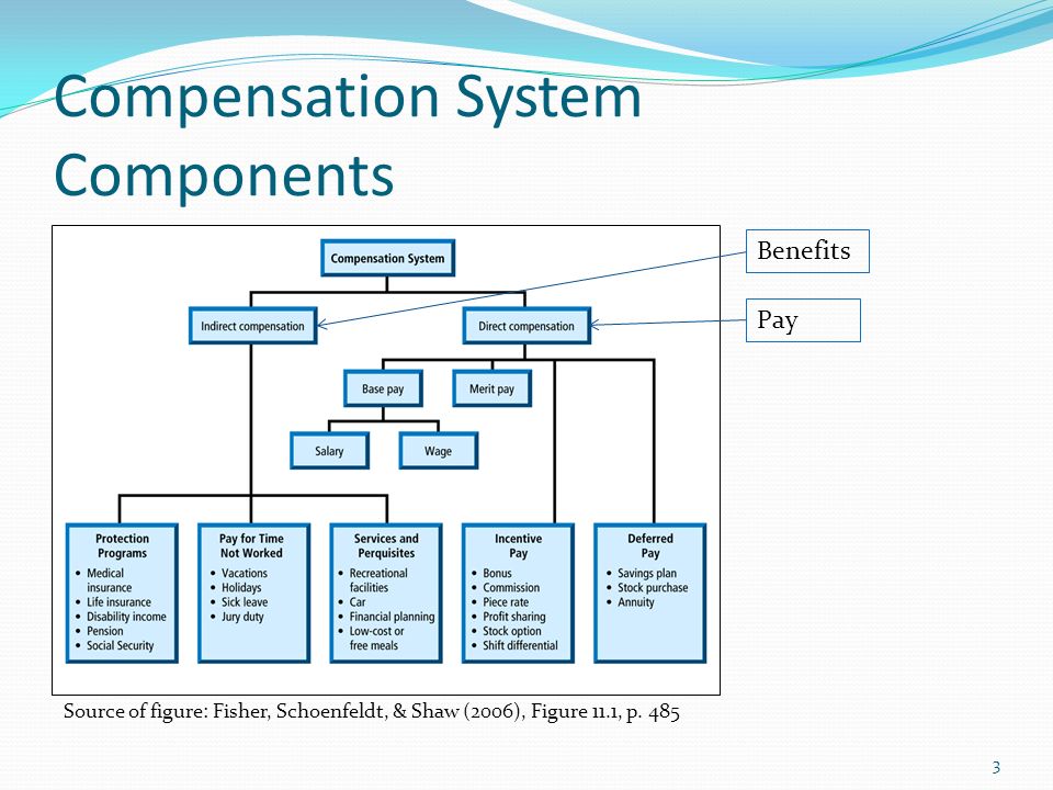 Components of a compensation system